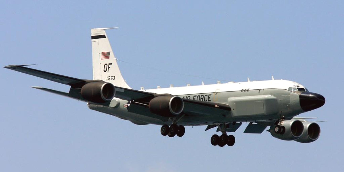 USAF Frantically Stole Parts From One RC-135 To Get Another Airborne To Spy On A Missile Launch
