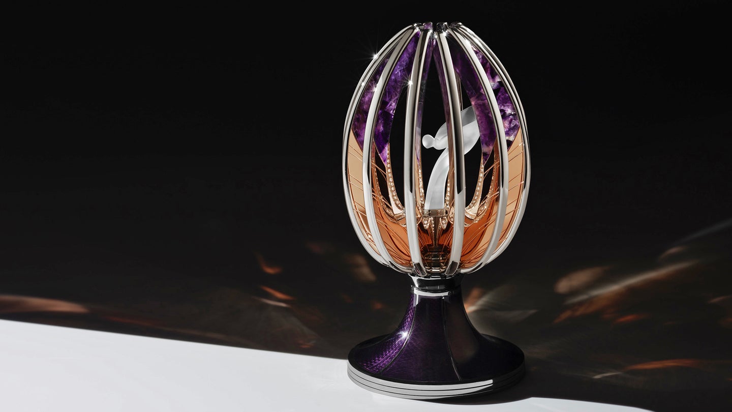 The Rolls-Royce ‘Spirit of Ecstasy’ Fabergé Egg Proves It’s Time for the Fire to Rise