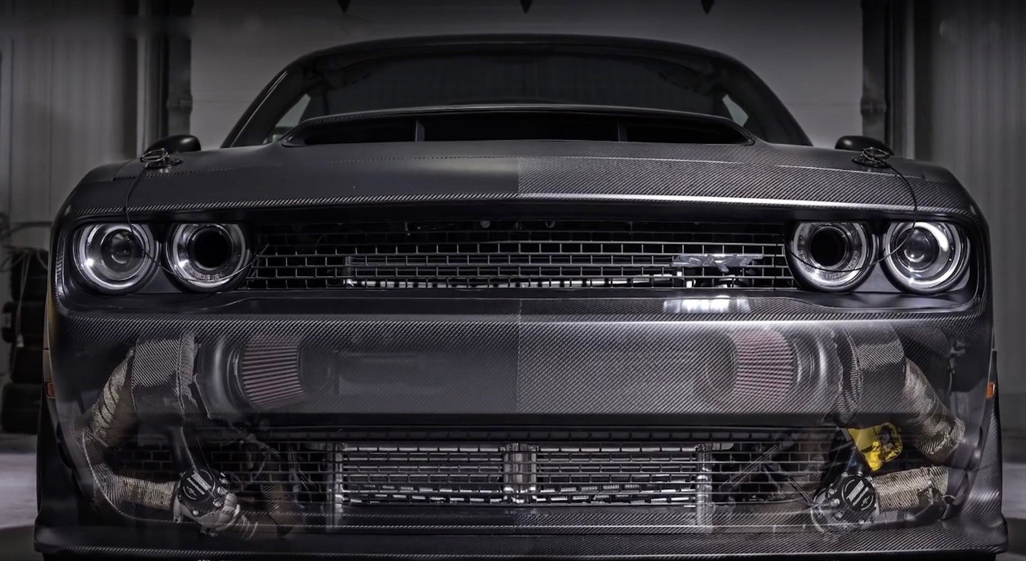All-Carbon, Twin-Turbo, 1,400-HP Dodge Demon Is the Devil’s Own Ride