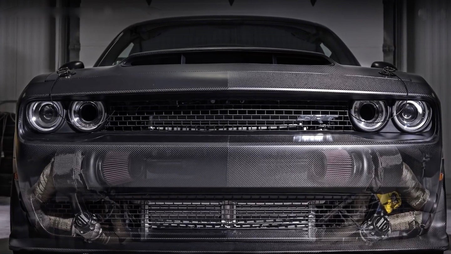 All-Carbon, Twin-Turbo, 1,400-HP Dodge Demon Is the Devil’s Own Ride
