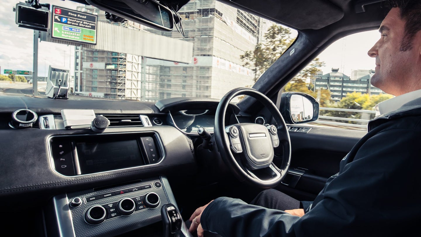 Self-Driving Tech Prototype Range Rover Sport Completes Trip Around Challenging UK Road