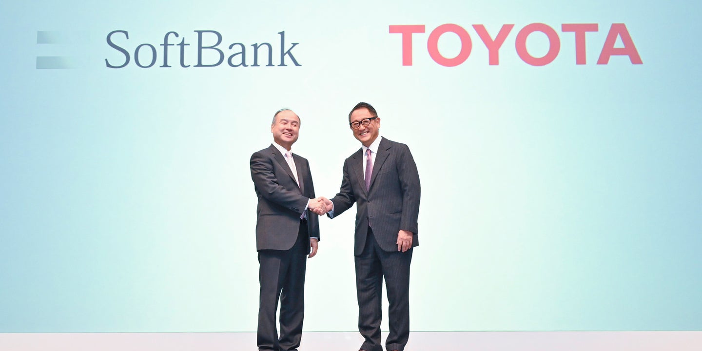 Toyota to Partner with SoftBank on Future Mobility Ventures