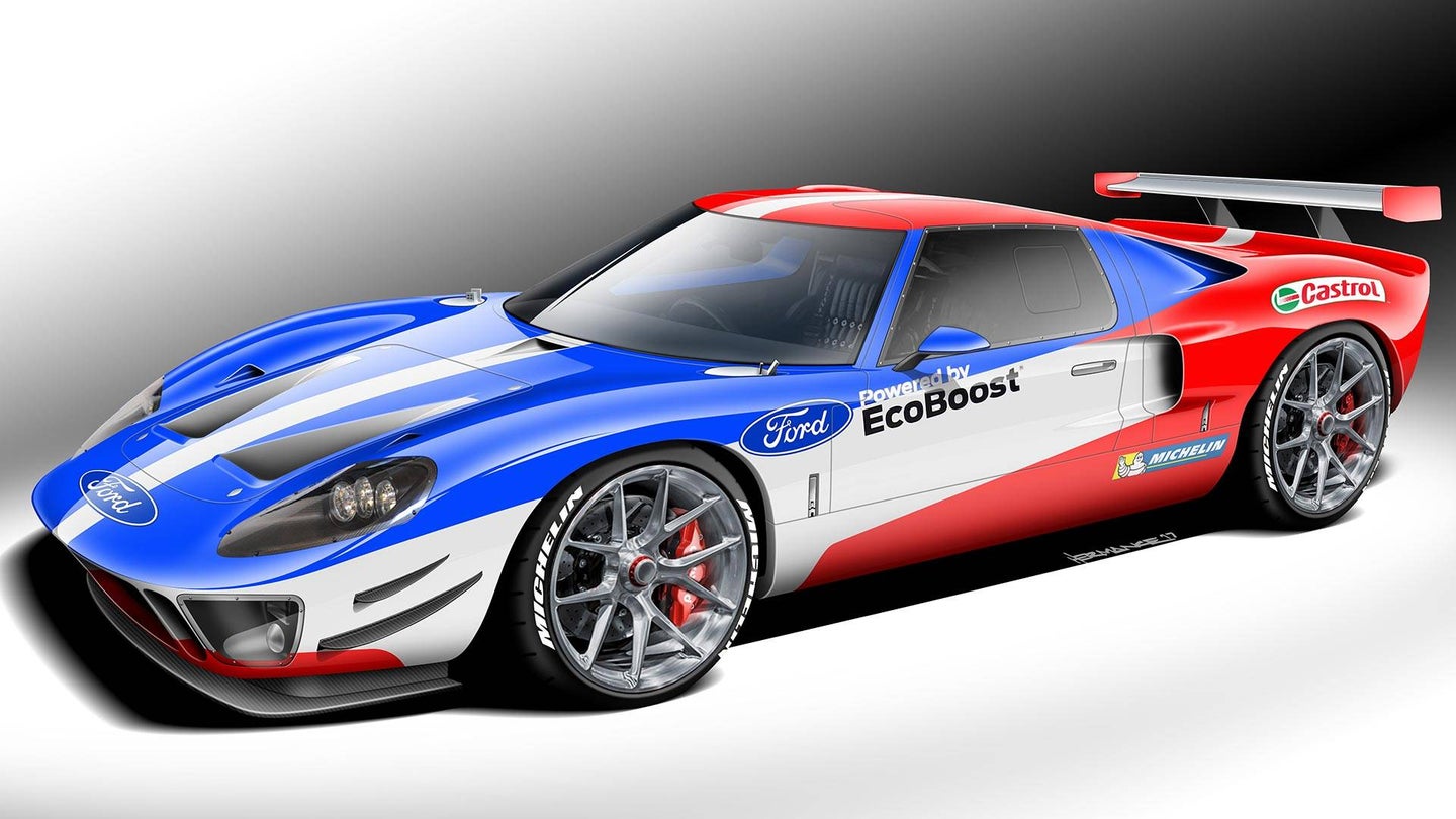 An EcoBoost-Swapped 1960s Ford GT40 Is Headed to SEMA