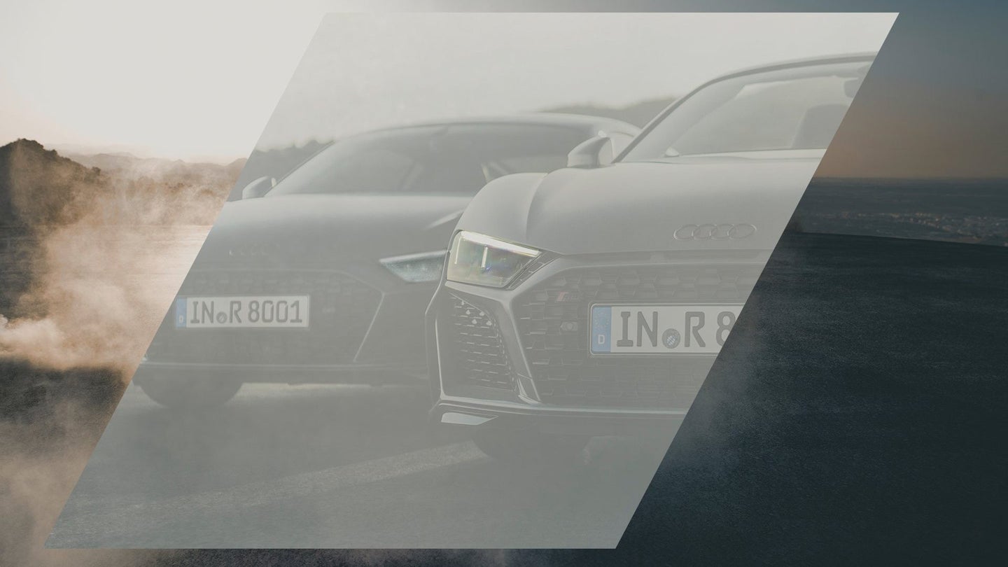 Audi Gives Glimpse of Updated R8 Supercar