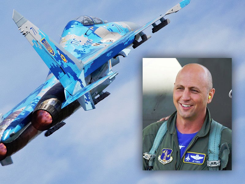 Lt. Col. Seth ‘Jethro’ Nehring Was USAF F-15 Pilot Who Died In Su-27 Crash In Ukraine