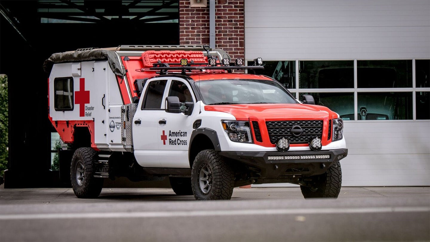 Nissan Ultimate Service Titan Joins the Red Cross to Help Save Lives