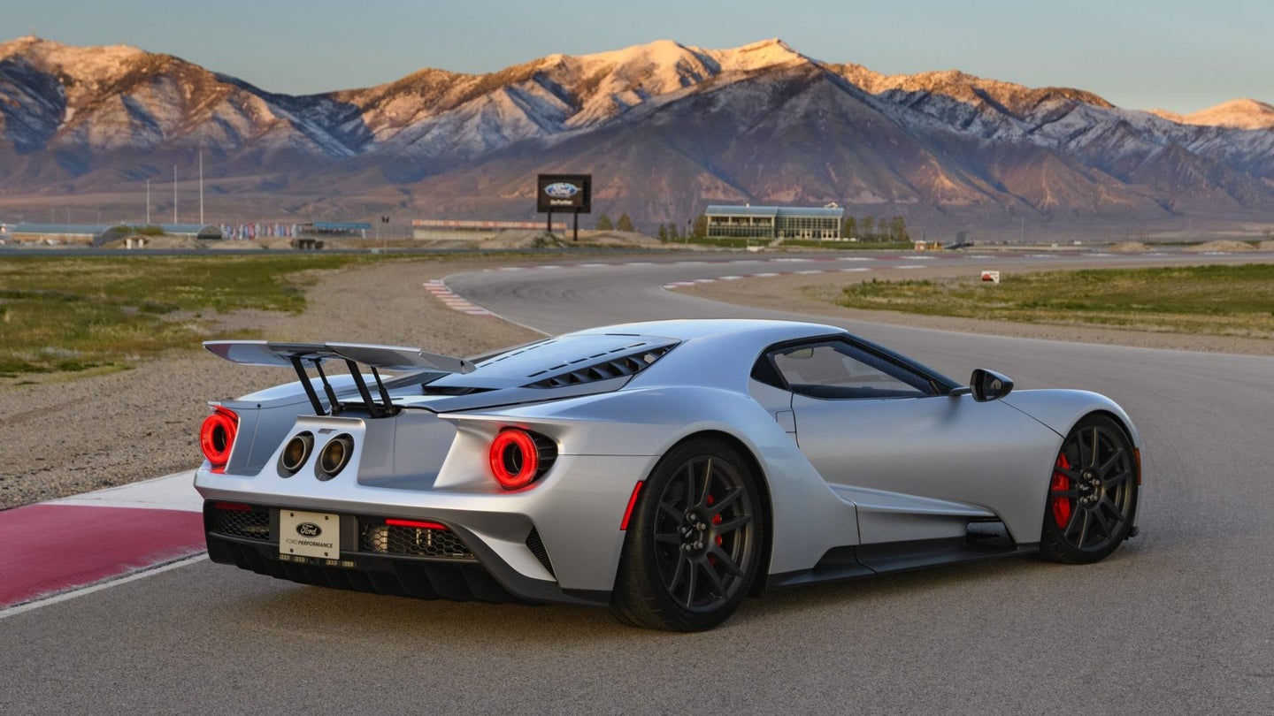 Recall: Ford GT Hydraulic Fluid Leak From Rear Wing Could Start a Fire