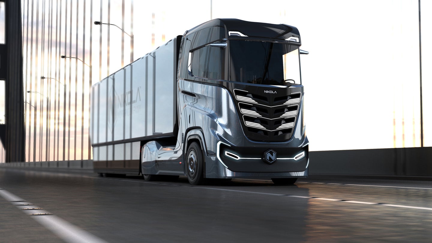 Nikola Tre Is a Stylish, Hydrogen-Powered Semi Truck Destined for Europe