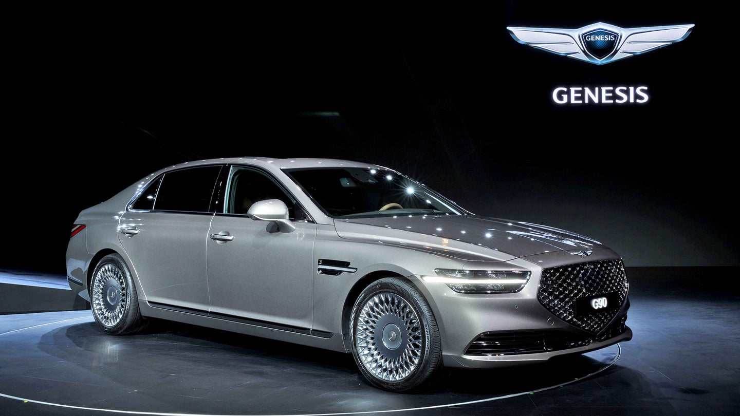 2020 Genesis G90 Flagship Sedan Unveiled: Styled for Luxury
