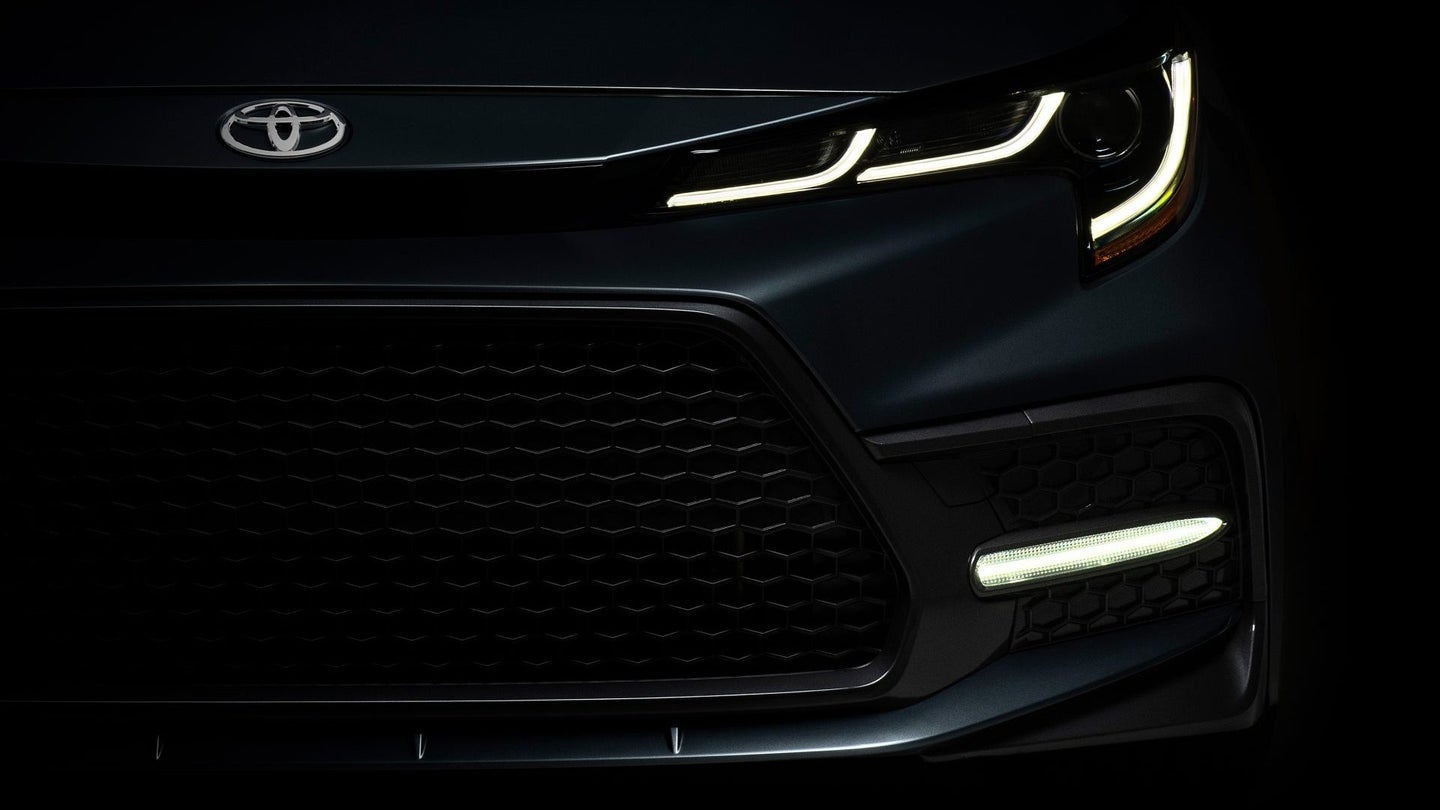 Here&#8217;s A Glimpse of the All-New 2020 Toyota Corolla Before Its Revealed