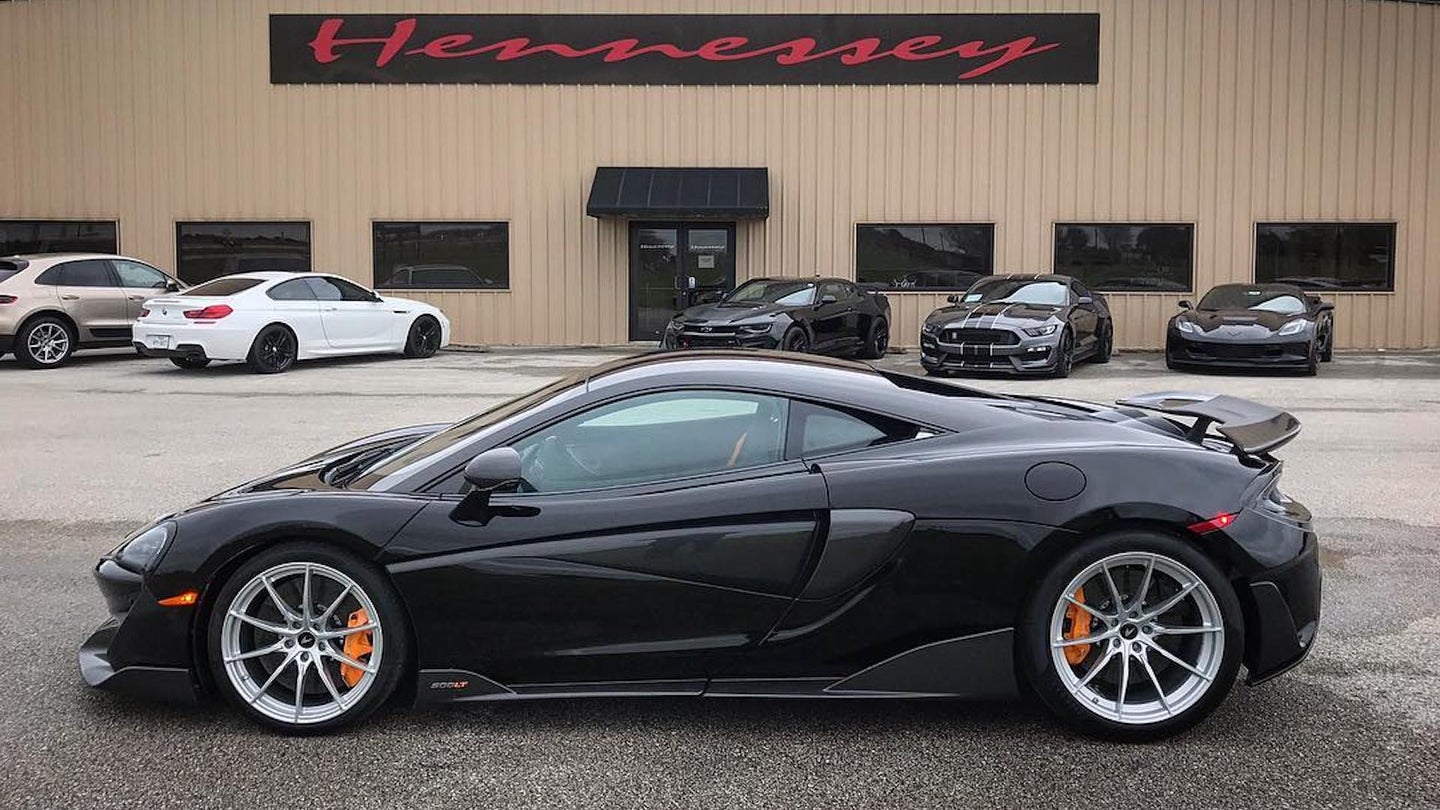 First McLaren 600LT in America Delivered to Hennessey Performance