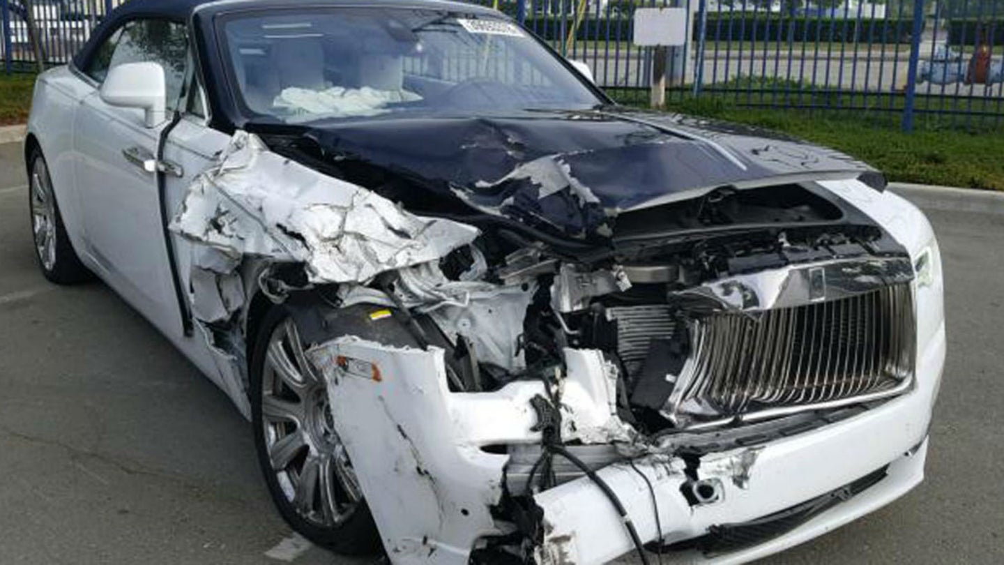 You Can Buy These Totaled Rolls-Royces for Half Price, If You’re Brave Enough