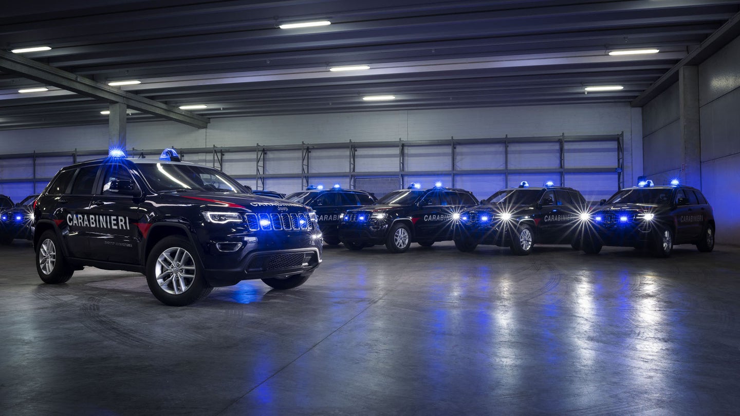Bulletproof Jeep Grand Cherokees Ready to Fight Terrorism With Italy’s Carabinieri
