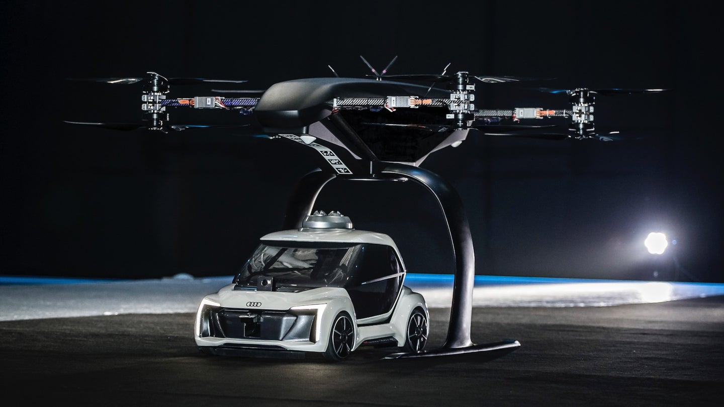 Audi and Partners Begin Testing Scale Models of Modular Flying Taxi