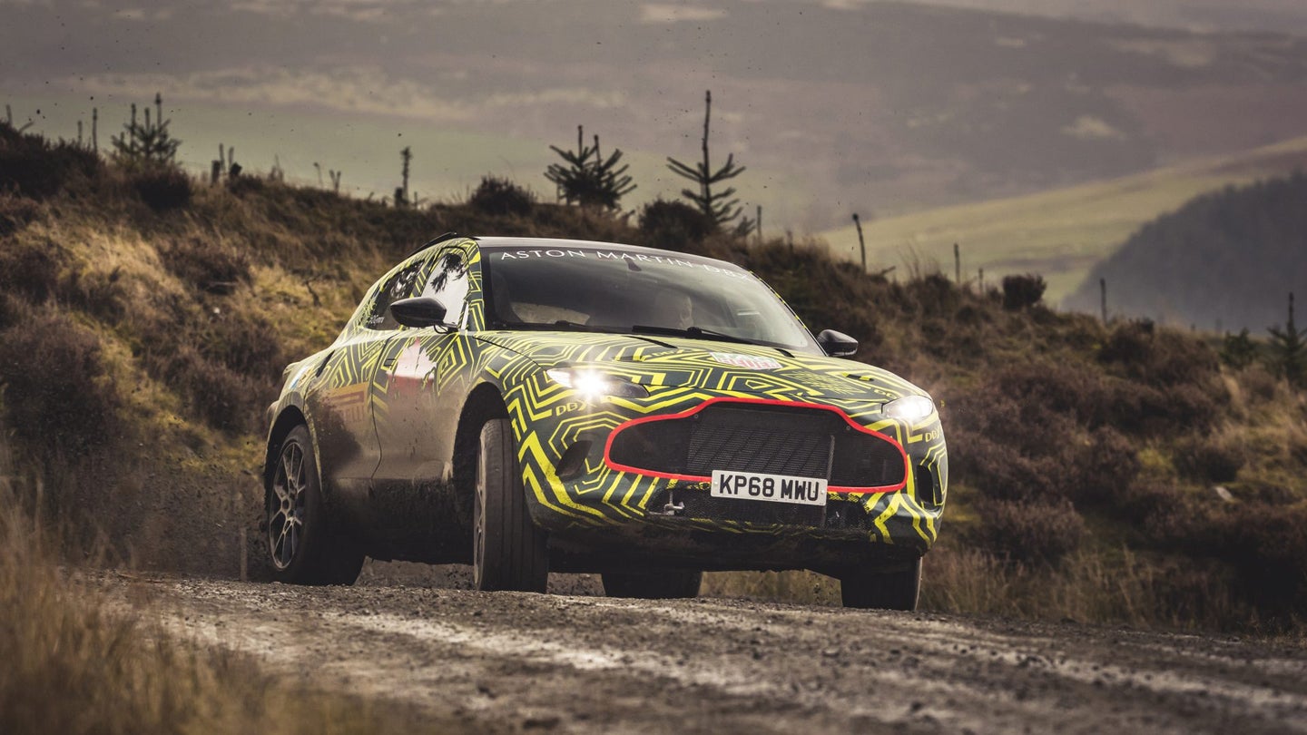 Aston Martin DBX Prototype First Look: The British Marque’s Own Luxury SUV