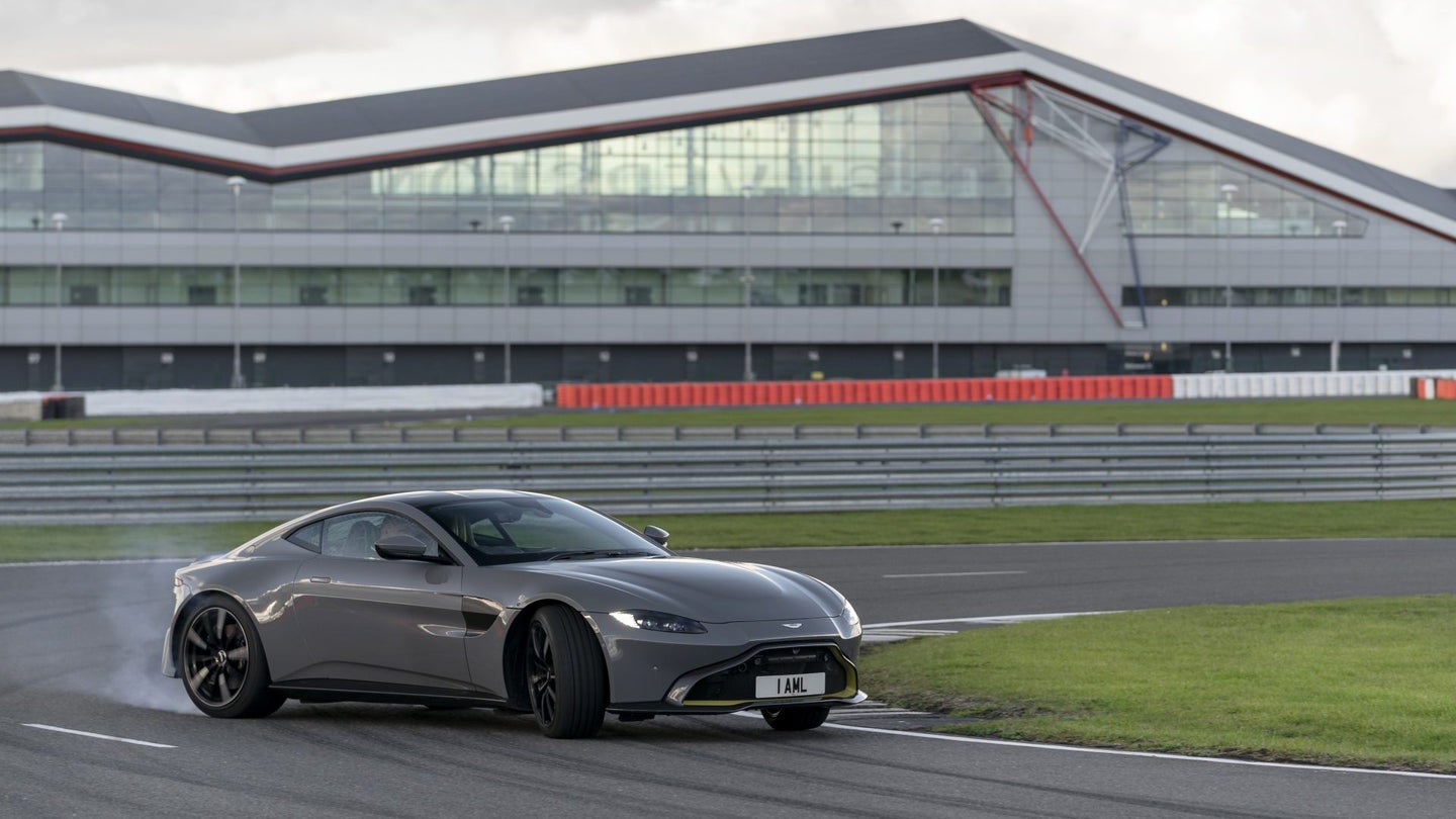 Aston Martin Gets Keys to New Dynamics Testing Center at Silverstone GP Circuit