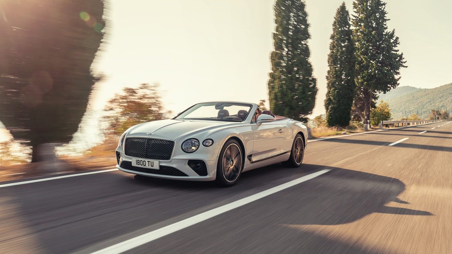 2019 Bentley Continental GT Convertible: A Tweed-Roofed, Topless Tourer