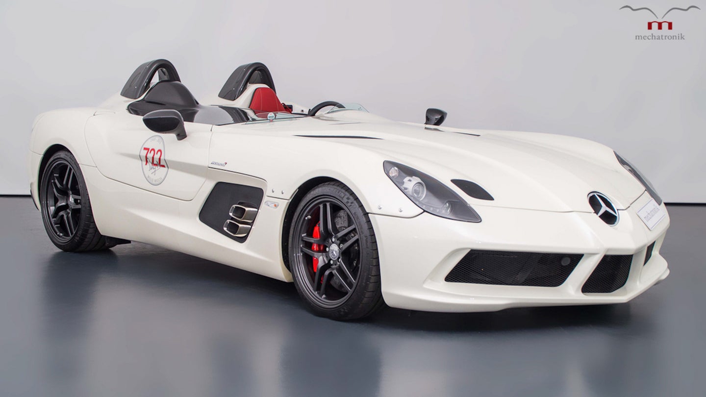 Ultra-Rare Mercedes-Benz SLR McLaren Stirling Moss Listed for Sale With $3M Price Tag