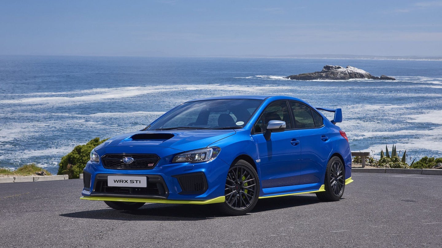 Subaru WRX STI Diamond Edition Is the Most Powerful Variant to Date and You Can&#8217;t Have It
