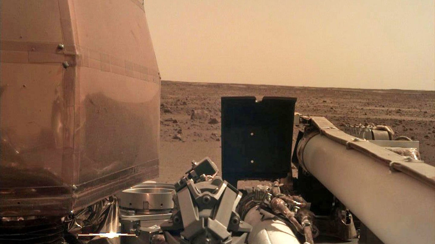Gawk at This Clear Image of Mars Sent by the NASA InSight Lander