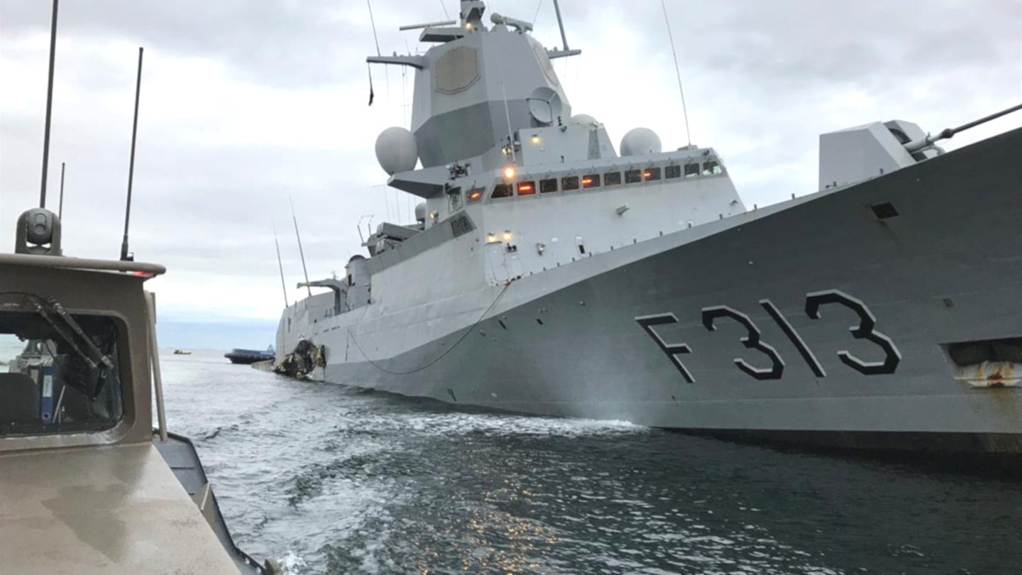 Norwegian Frigate To Oil Tanker Before Collision: &#8216;We Have Everything Under Control&#8217;