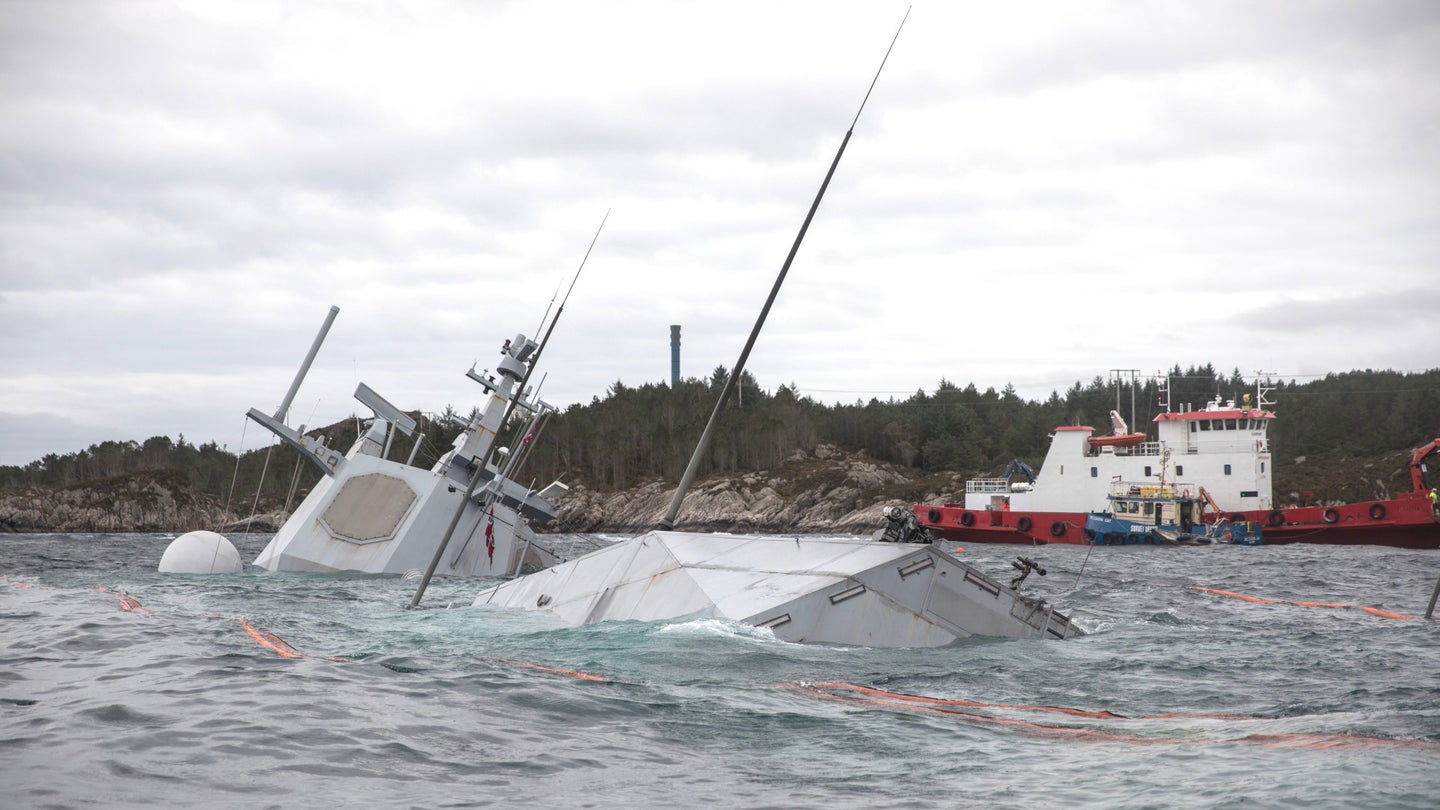 We Have The First Official Report On Norway&#8217;s Sunken Frigate And It Isn&#8217;t Pretty