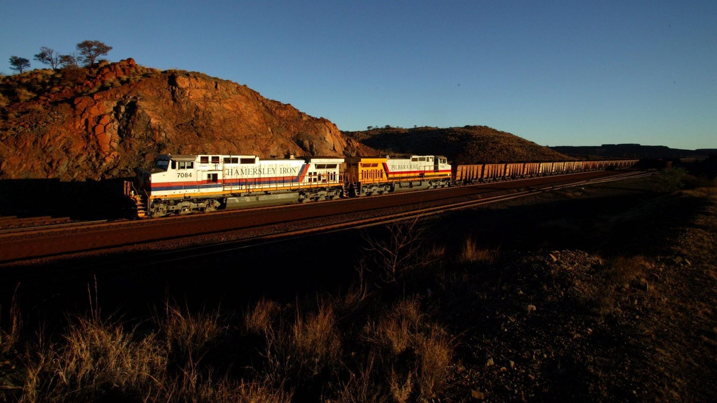 Australian Train Travels 57 Miles Unmanned, Gets Deliberately Derailed