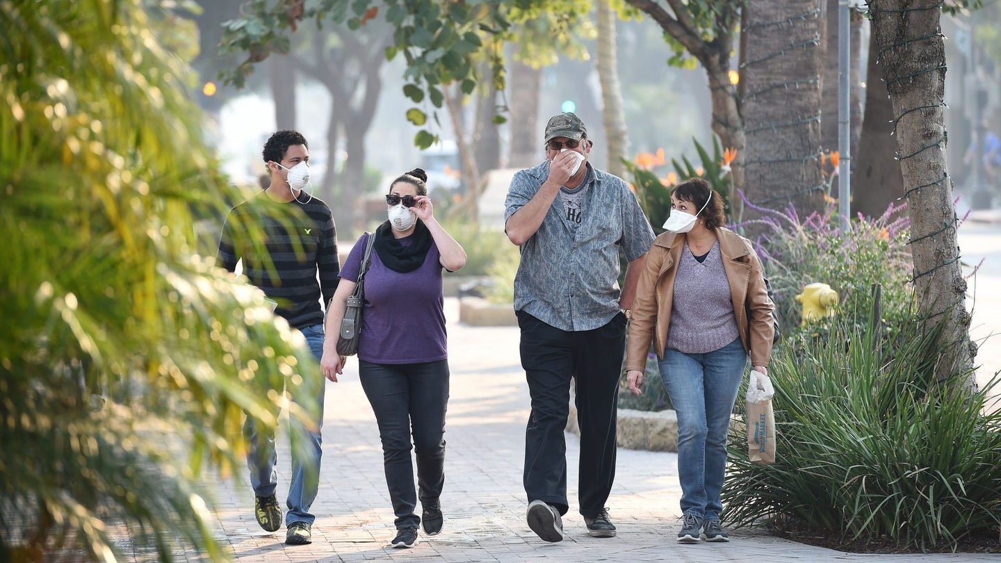 California Wildfires Caused Air to Be 60 Times Dirtier Than the World Health Standard
