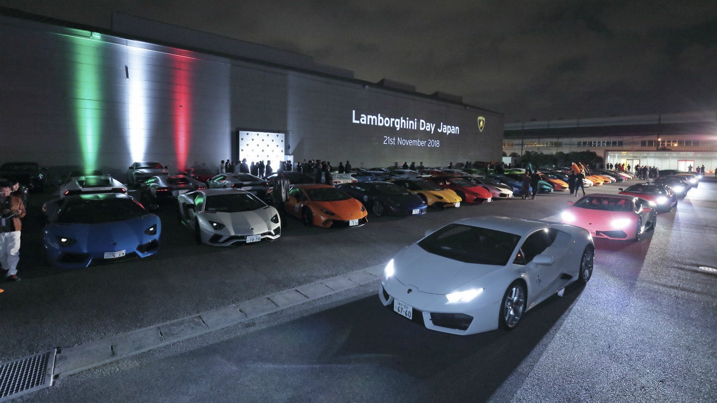 Lamborghini Day Celebrated by Massive 200-Car Parade Featuring the Brand’s All-Time Hits