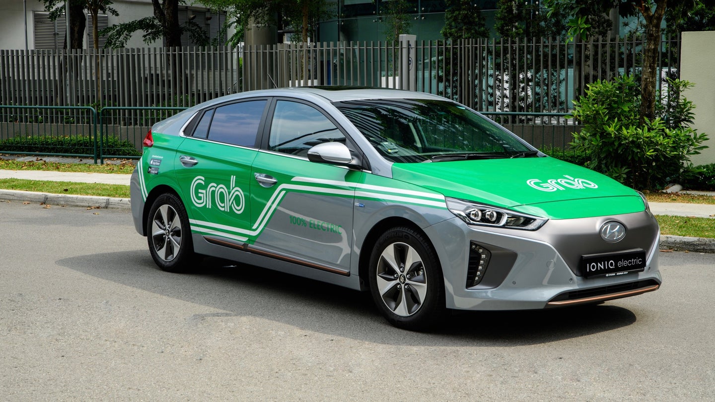 Hyundai, Kia Will Provide Electric Cars to Southeast Asian Uber Rival Grab