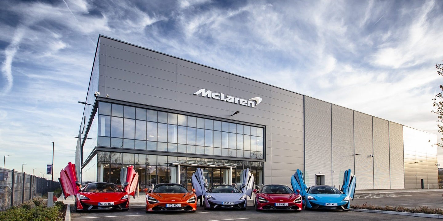 McLaren Opens New $65 Million Plant That Only Makes Carbon Fiber Chassis