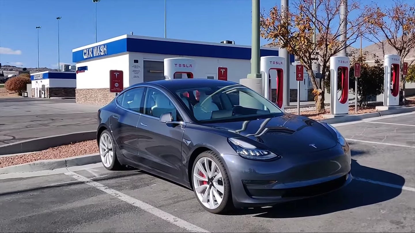Watch This Tesla Model 3 Performance Hit 135 MPH and Spin Out During a Top Speed Run