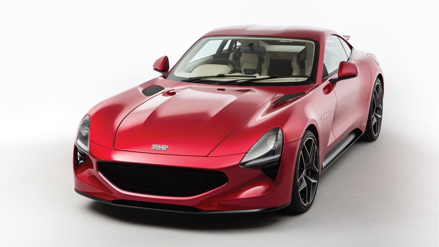 Listen to the New TVR Griffith Pound Its Chest and Burn Rubber Like a Crazy Ol’ Brit