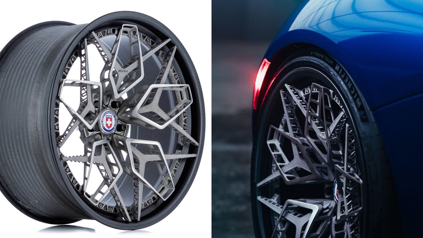 HRE Reveals First Set of Revolutionary 3D-Printed Titanium Wheels