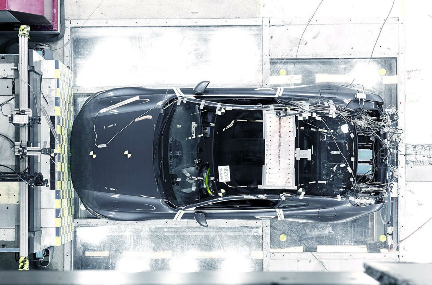 Watch Volvo Crash Test Its 600-HP Polestar 1 Hybrid Coupe for the First Time