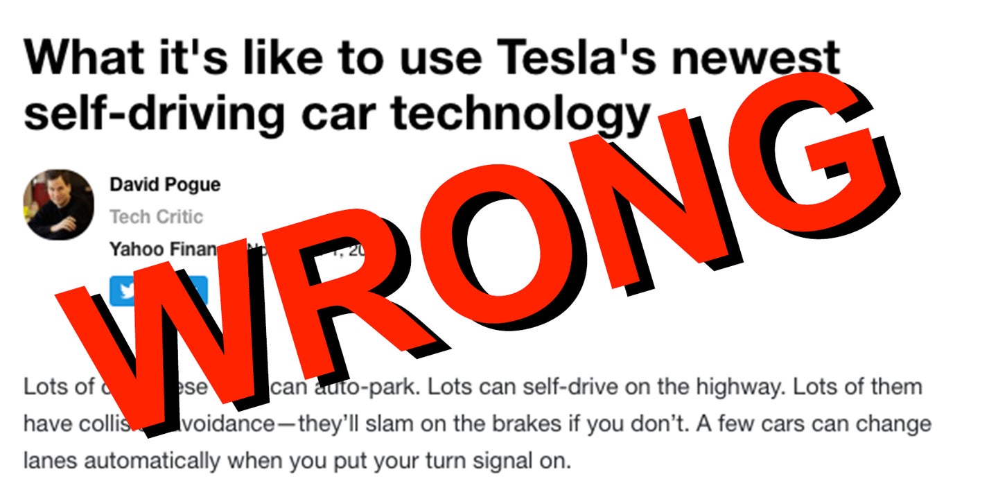 How The Media Gets Tesla Wrong: the David Pogue Edition