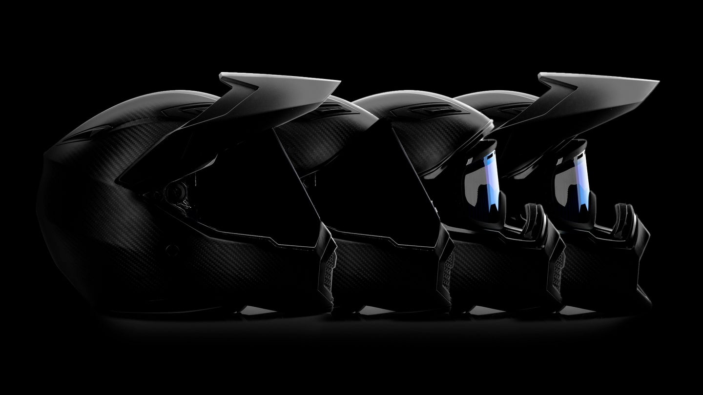 AGV AX9 Adventure Touring Helmet Utilizes Advanced Composites, Weighs Just 3.5 Pounds