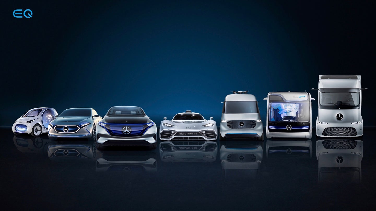 Daimler Is Buying a Massive $23 Billion Worth of Battery Cells to Power Its Future EV Lineup