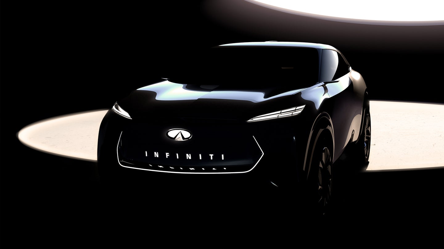 Infiniti Confirms Production of Electric Crossover, Teases Sleek ‘Q Inspiration’ Design