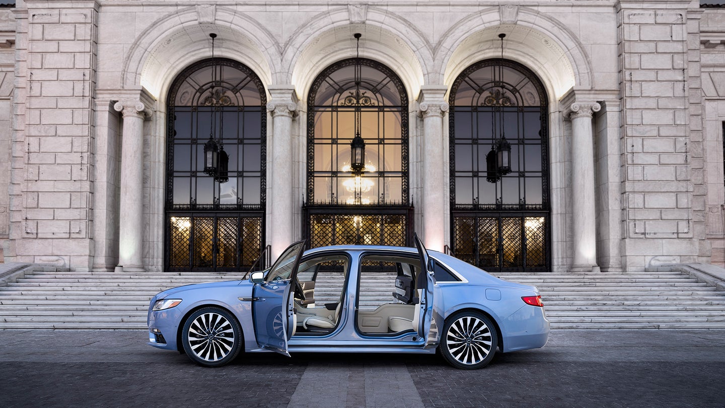 2019 Lincoln Continental 80th Anniversary Edition: Suicide Doors Are Back, Baby
