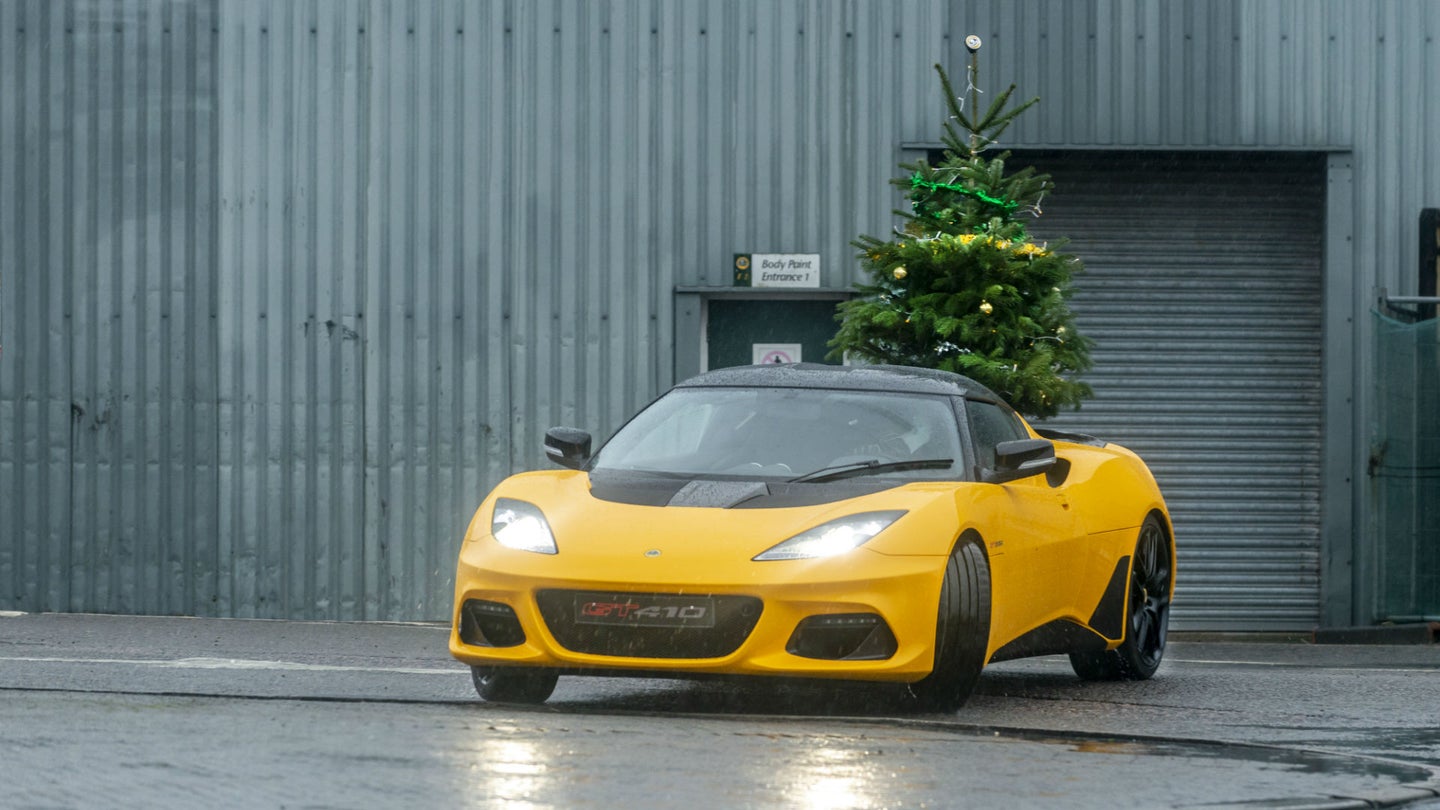 Lotus Wishes You a Merry Driftmas by Giving a Smoke-Filled Tour of Its HQ