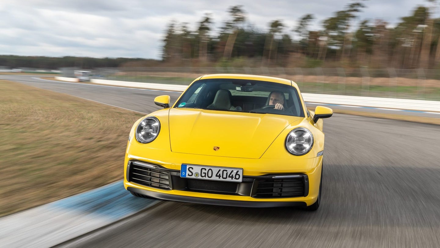 Listen to the New 992-Generation Porsche 911 Rip Around Hockenheimring