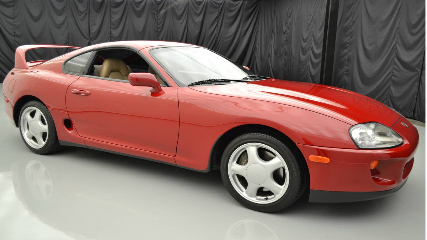 A Stock 1994 Toyota Supra With 7,000 Miles Just Sold For an Insane