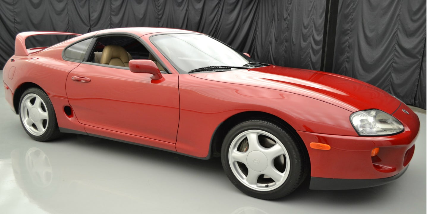 A Stock 1994 Toyota Supra With 7,000 Miles Just Sold For an Insane $121,000