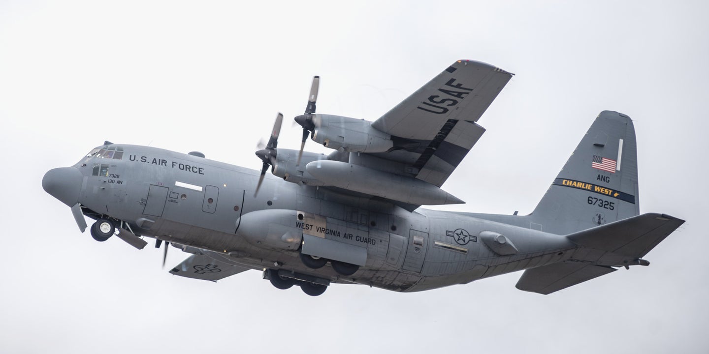 A West Virginia Air Guard C-130H Was Responsible For Massive Chaff Cloud Over Midwest