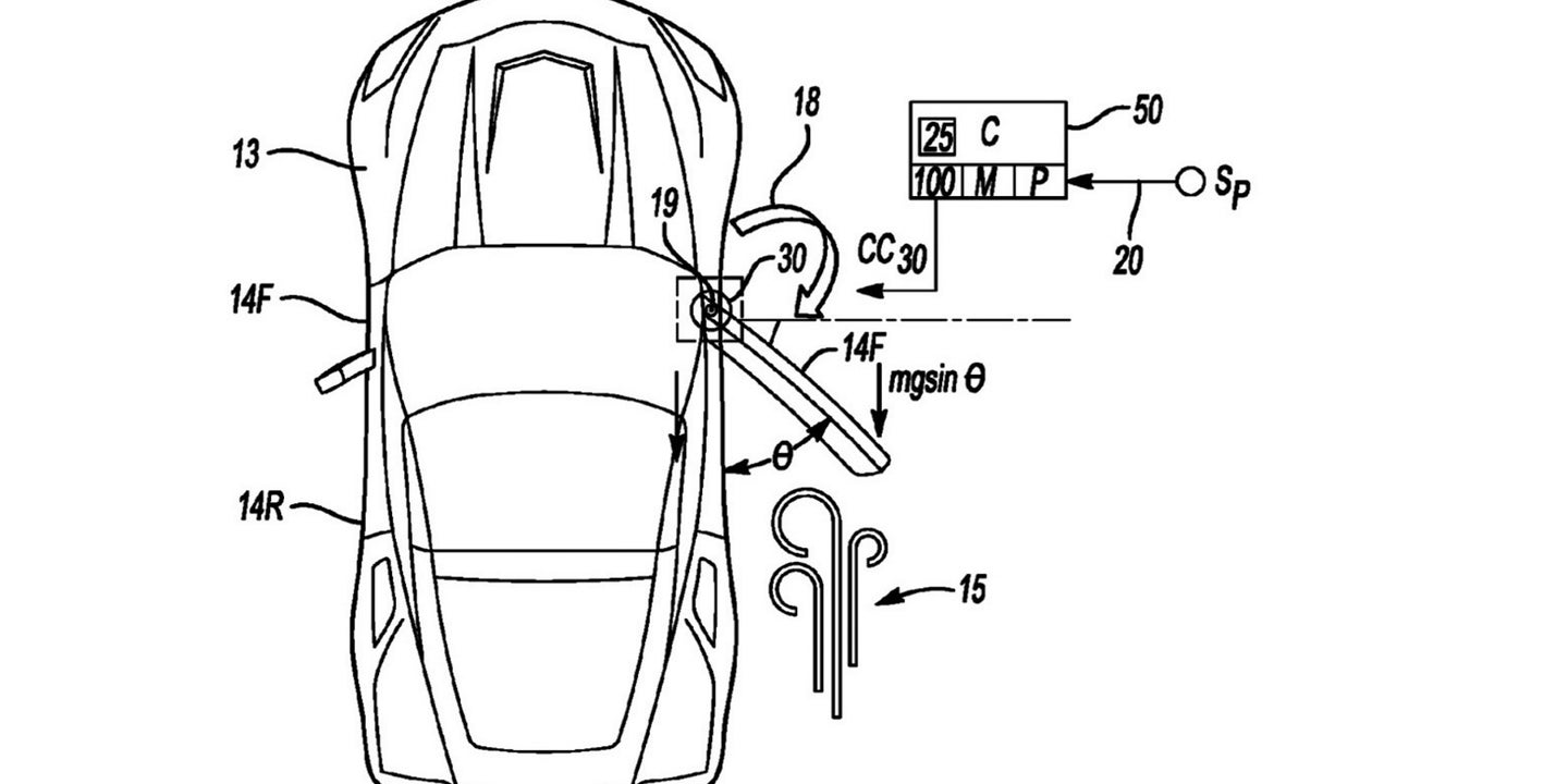 C8 Chevrolet Corvette Might Have Power-Opening Doors, Patent Filing Shows