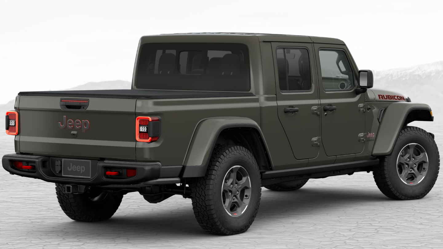 We Wasted Our Day by Playing With the New Jeep Gladiator Configurator