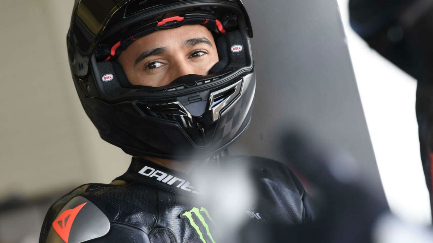 F1 Champ Lewis Hamilton Impresses in One-Off Superbike Ride at Jerez