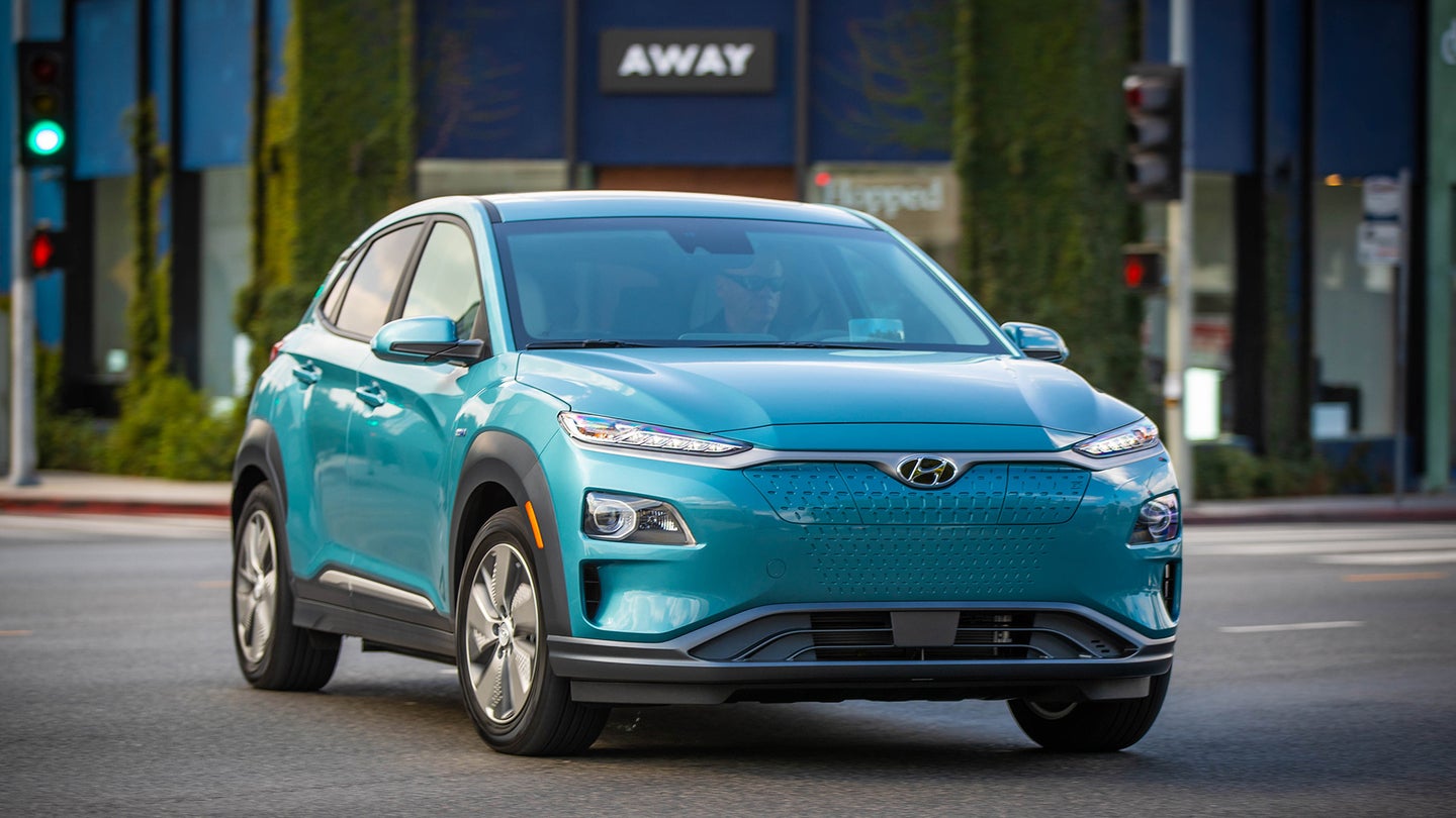 2019 Hyundai Kona EV Explodes When Parked, Sends Garage Door Flying Across Street