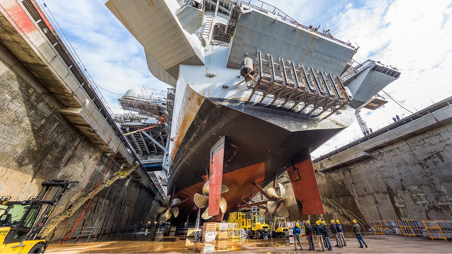 Awe-Inspiring Images From Underneath A Well-Worn USS Nimitz, The Navy&#8217;s Oldest Carrier